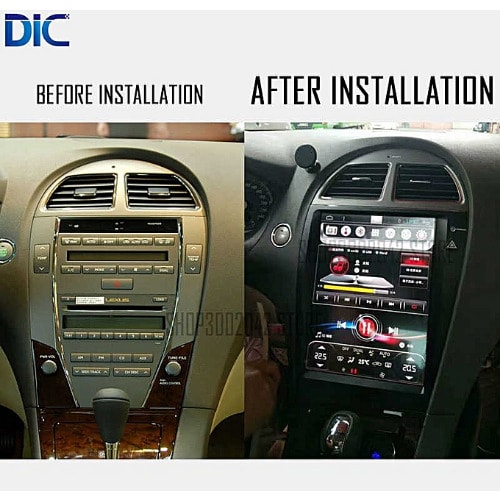 Lexus Es 350 Car Android Player With Gps Navigation, Bluetooth + Reverse Camera