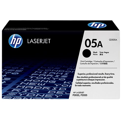 05A Black Original LaserJet Cartridge - CE505A