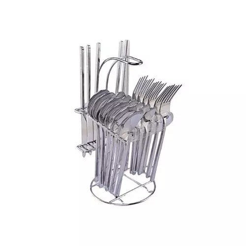 Thick Stainless  Cutlery Set - 24 Pieces