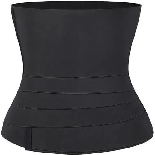 Tummy Wrap Belt - Black