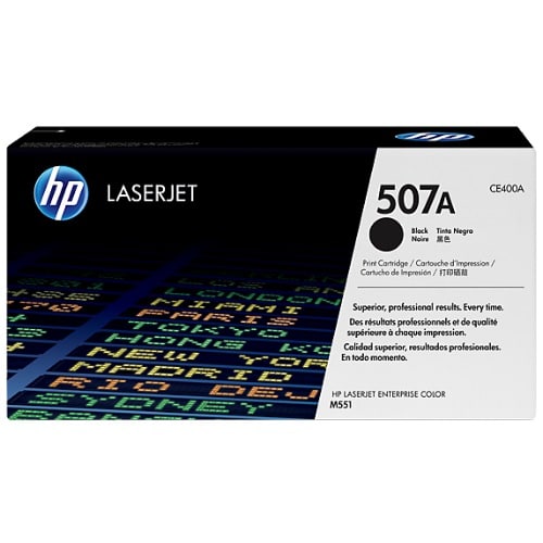 507A Black LaserJet Toner Cartridge