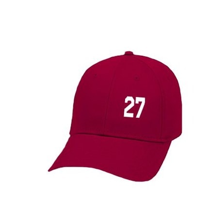 27 Baseball Cap - Wine