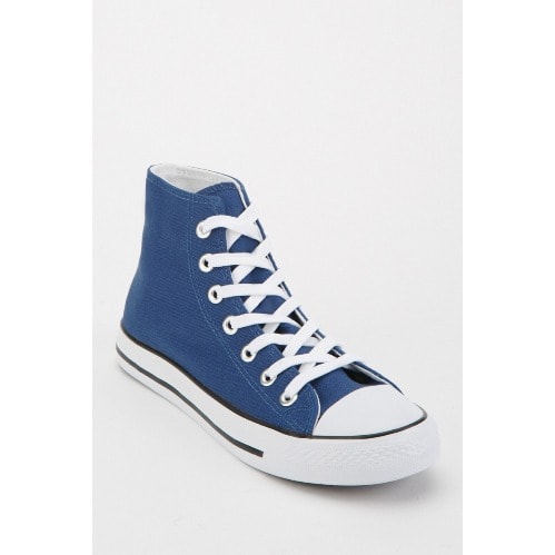 Men's High Top Sneakers - Blue