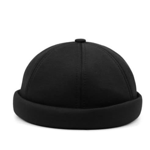 Sailor Cap Watermelon Cap - Black
