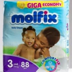 Comfortfix Diapers - Size 3 - 88 Count