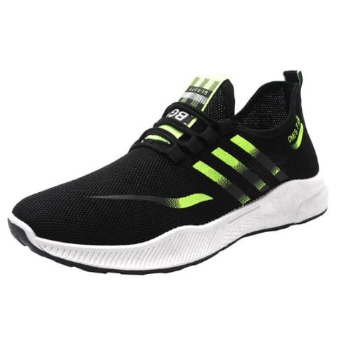 Sports Sneakers - Black Green