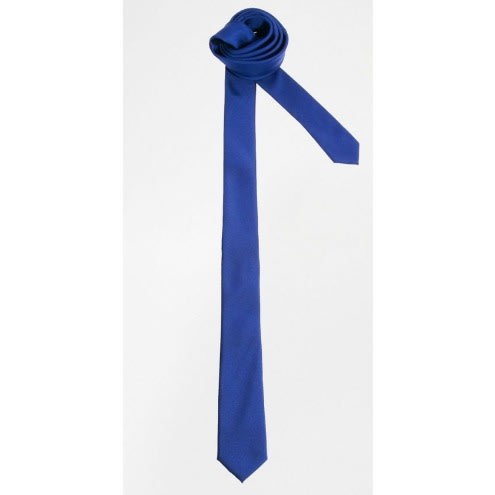 Men's Skinny Polished Tie - Blue