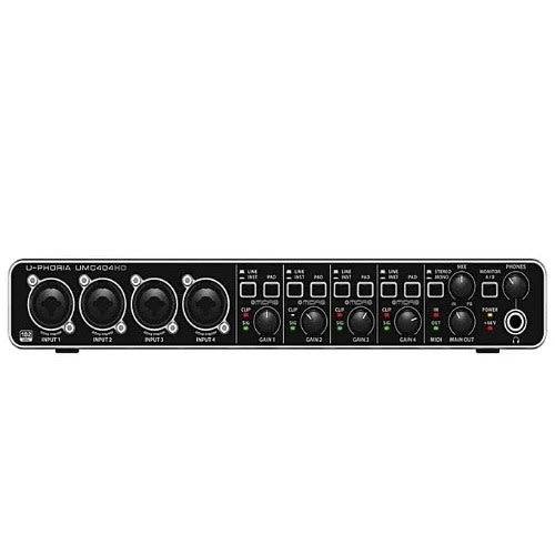 Uphoria Umc404hd 4-channel Audio Interface.