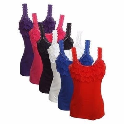 Women's Camisole - Set Of 6 - Multicolour