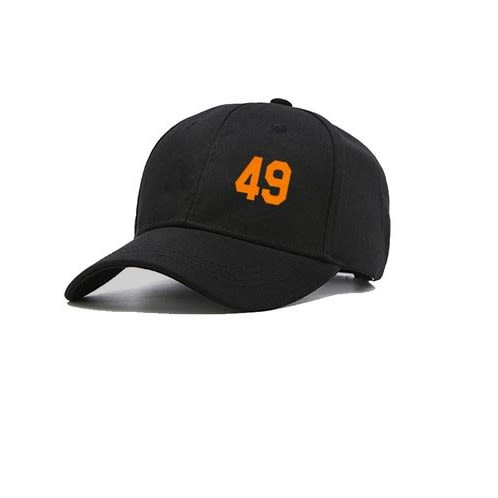 49 Baseball Cap - Black