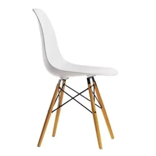 Jackson Restaurant Plastic Chair - White