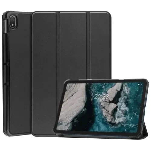 Slim Pu Magnetic Flip Case With Auto Sleep And Wake For Nokia T20 10.4