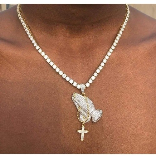 Tennis Chain With Pendant