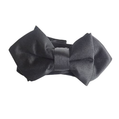 MBT-3875 Men's Bow-Tie  - Black