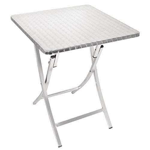 Aluminium Folding Bistro Table Square