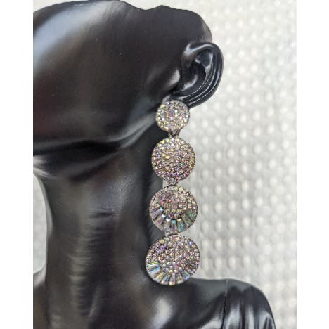 Rhinestone Chandelier Drop Earring