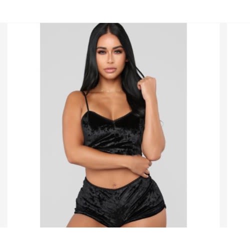 Velvet 2pcs Sleepwear