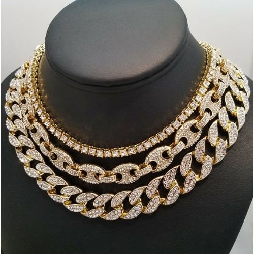3 IN 1 Cuban Chains
