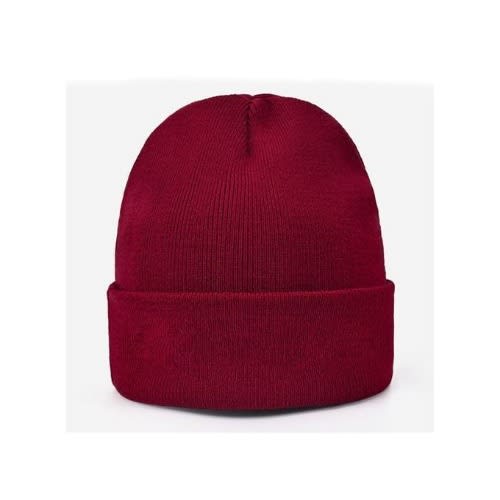 Red Fitted Head Warmer