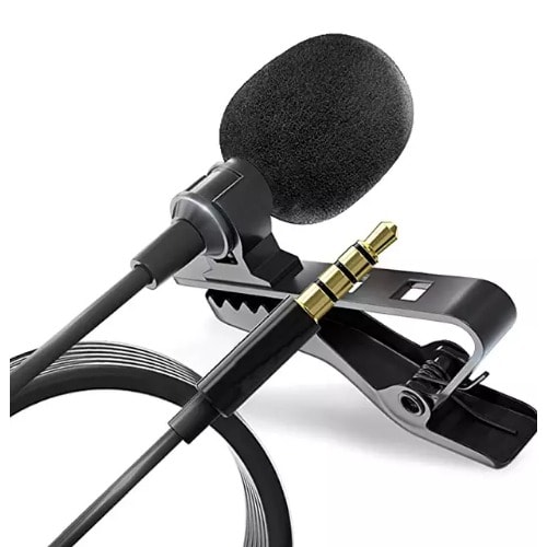 Tie iPhone Lavalier Lapel Microphone