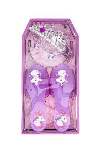Princess Dress Up Shoes, Purple Combo