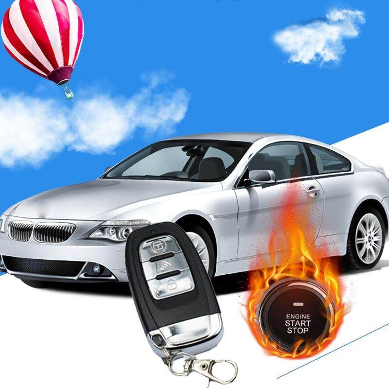 3PCS Car Alarm Entry Ignition Engine Start Push Button Remote System Security