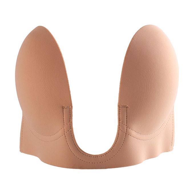 Women Invisible Adhesive Bra Push Up Stick  Bra Silicone Bralette D