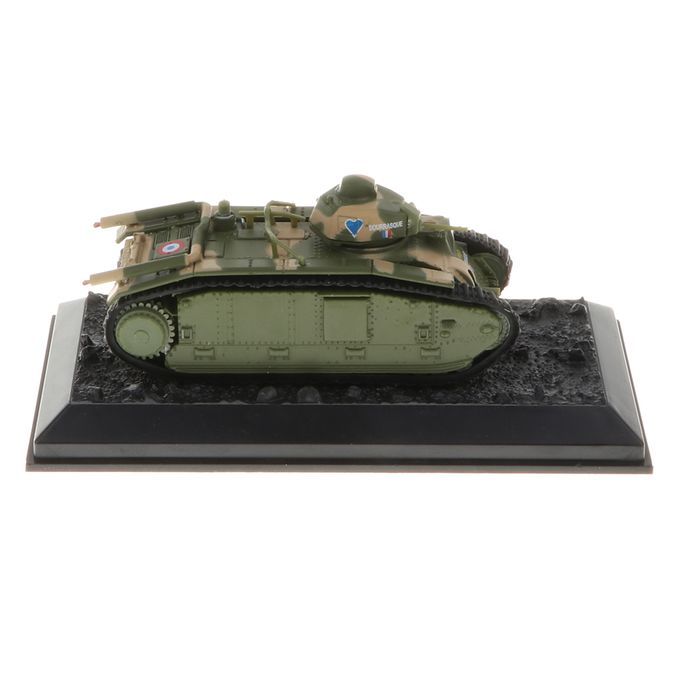 172  Armor WWII French Char B1 Bis Battle Tank  Vehicle