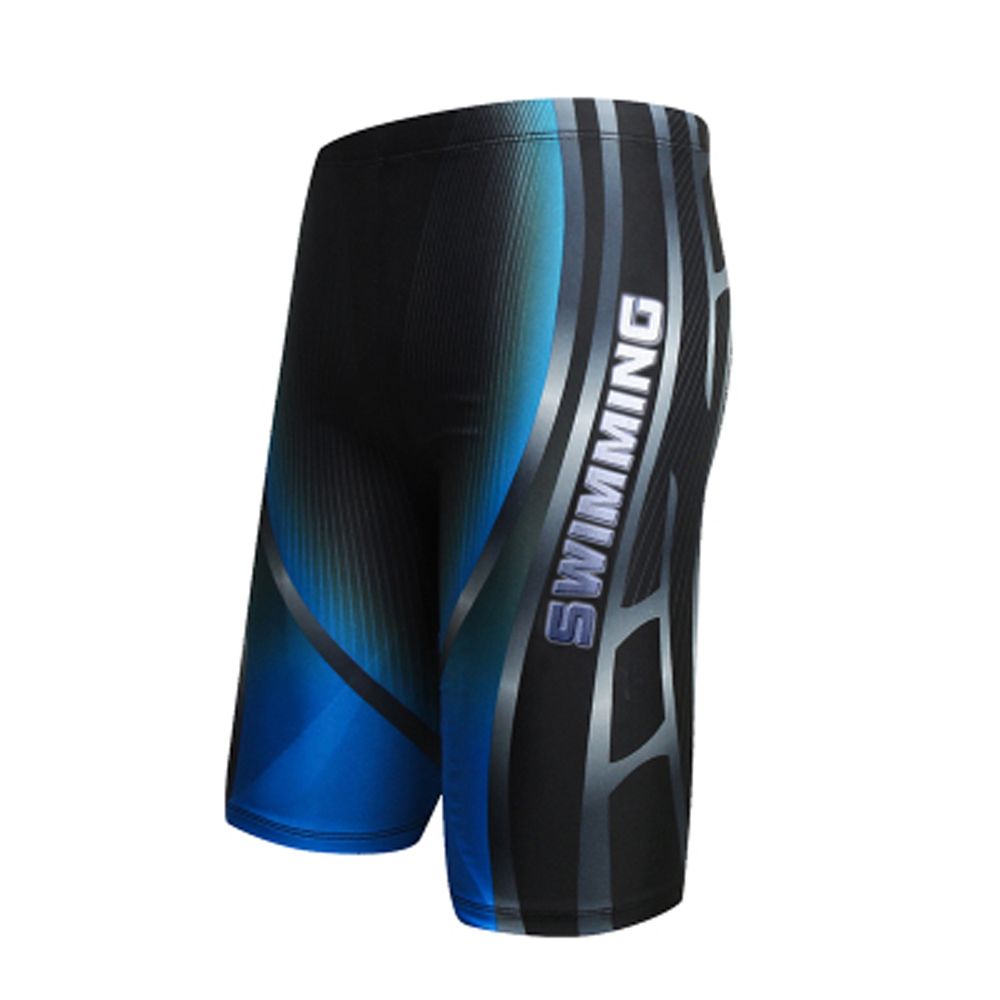 Boys Swim Trunks Waterproof Quick Dry Bathing Suit Man Diving Long Swimsuit