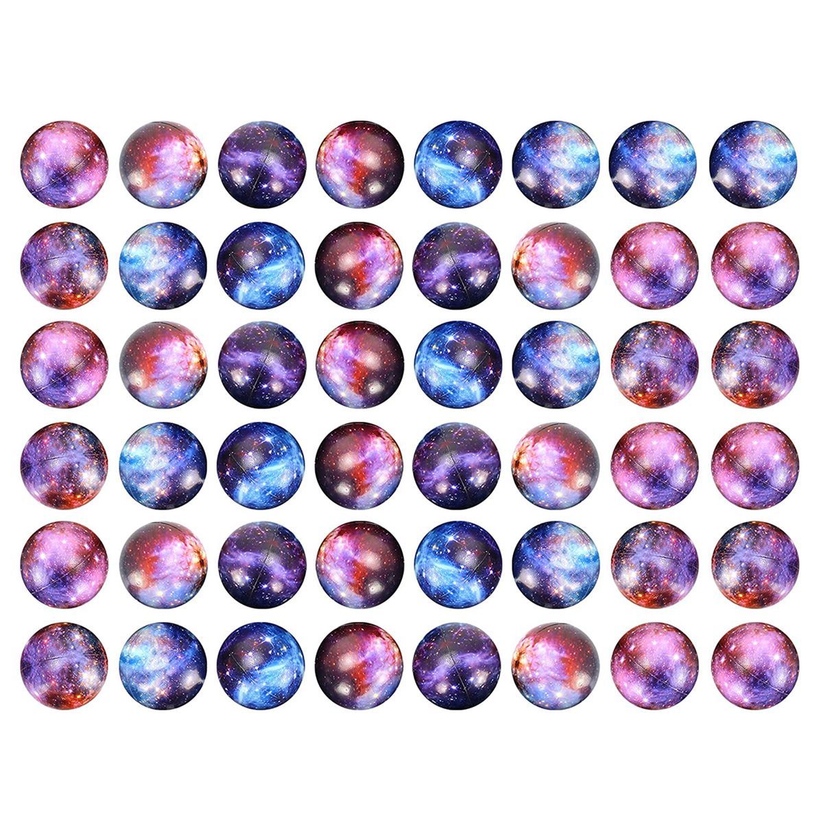 Galaxy Stress Ball,48Pc Bouncy