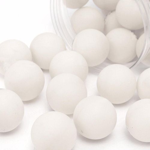 6 PCs Table Tennis Olympic Balls Indoor Sports Toy White