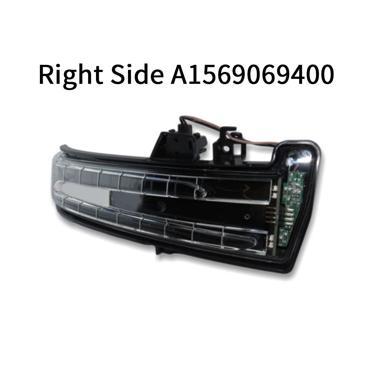 For Mercedes Benz E C Class 2009-2015 Exterior Door Mirror LED Indicator Assembly Left Right A1569069300 A1569069400