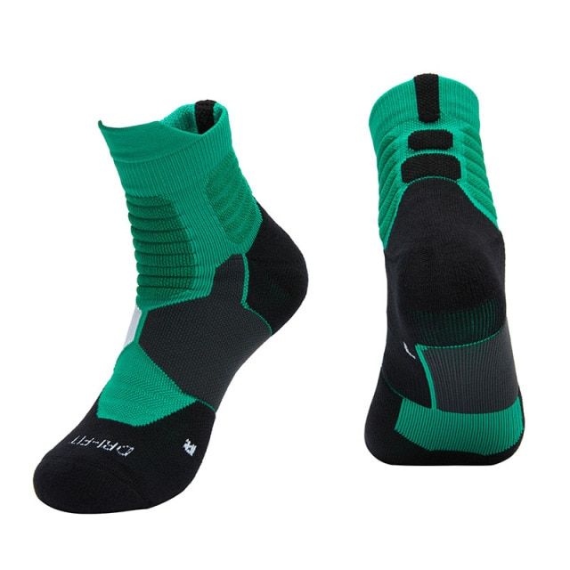 2 Pairs Outdoor Football Soccer Compression Socks