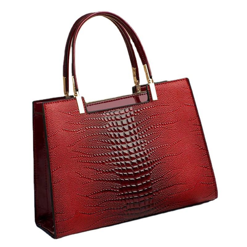 Elegant Boss Lady Crossbody/Hand Bag Wine