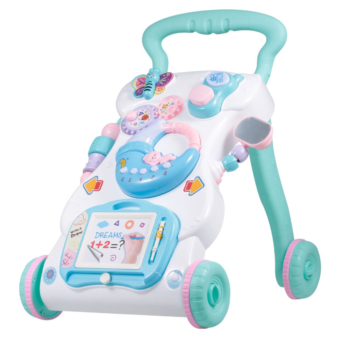 Baby Walker Multifuctional Toddler Walker Sit-to-Stand