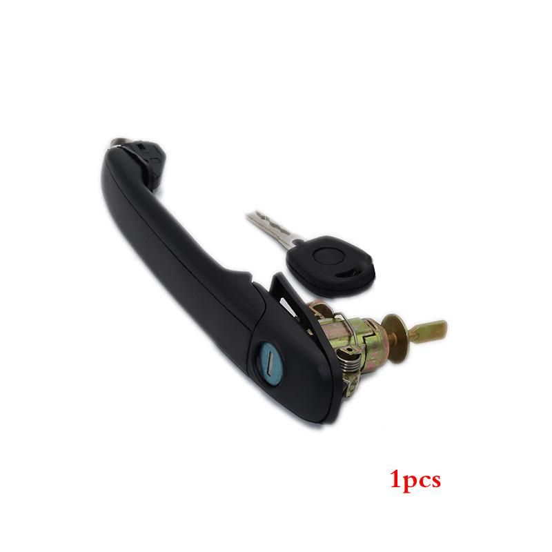 6K0837205 6K0837206 FRONT LEFT RIGHT DOOR HANDLE WITH LOCK BARREL FOR FORD GALAXY 1995-2006 33MM PIN LENGTH