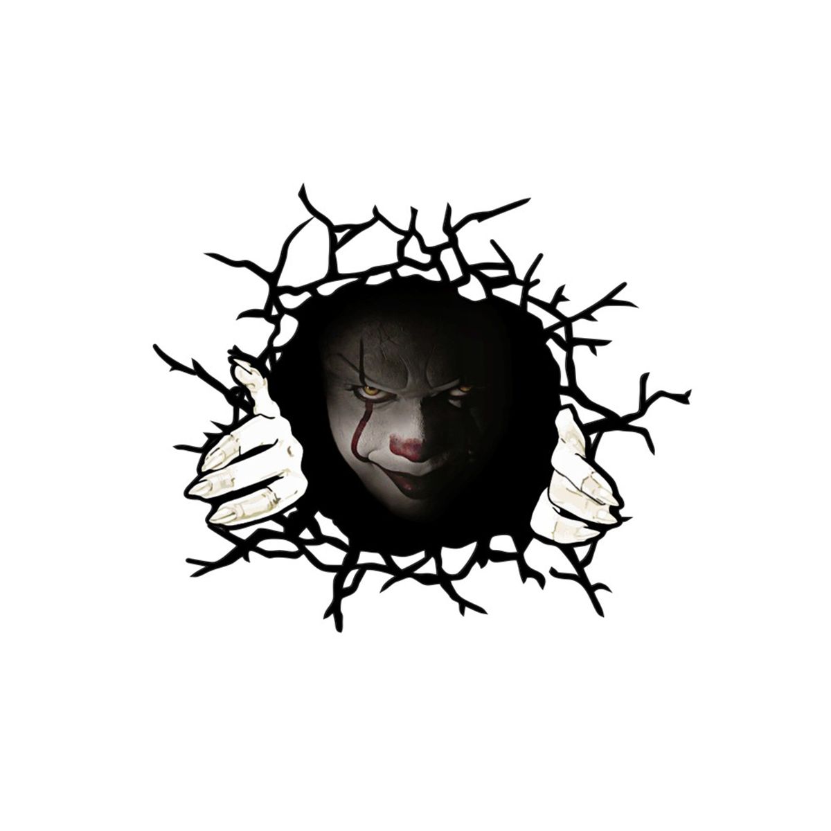 Happy Halloween Car Door Car Window Sticker Stickers Horror