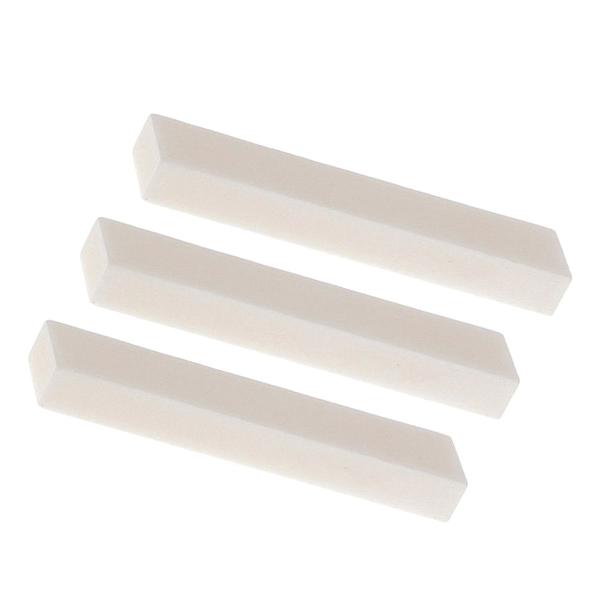 3PCS Guitar Blank Bone Nuts For Electric Bass Guitar