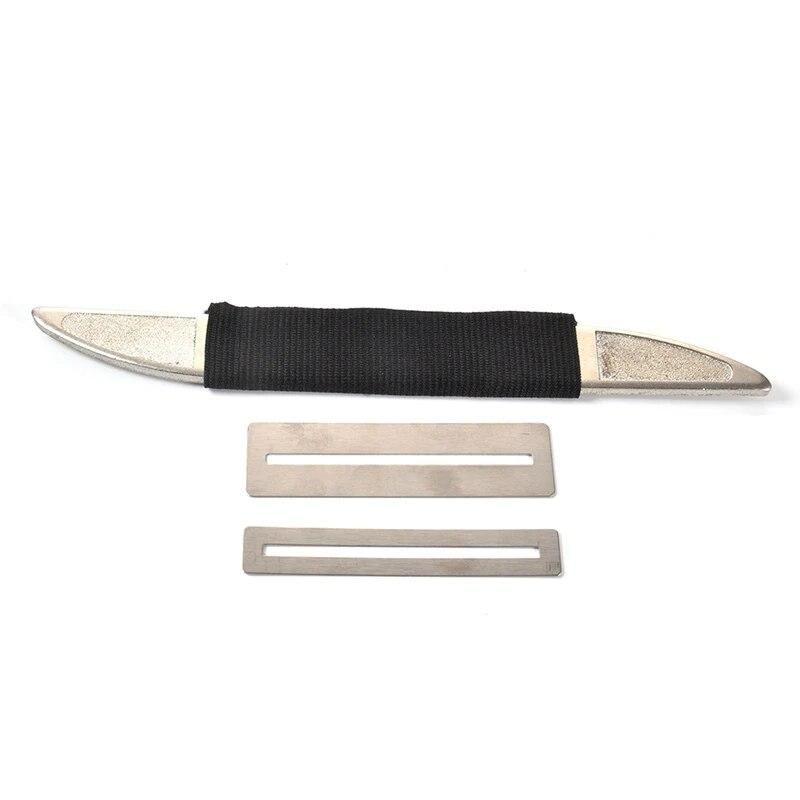 Guitar Fret File Professional Luthier Tool Stainless Steel File for Guitar Frets with Diamond Abrasives for Bass Ukulele