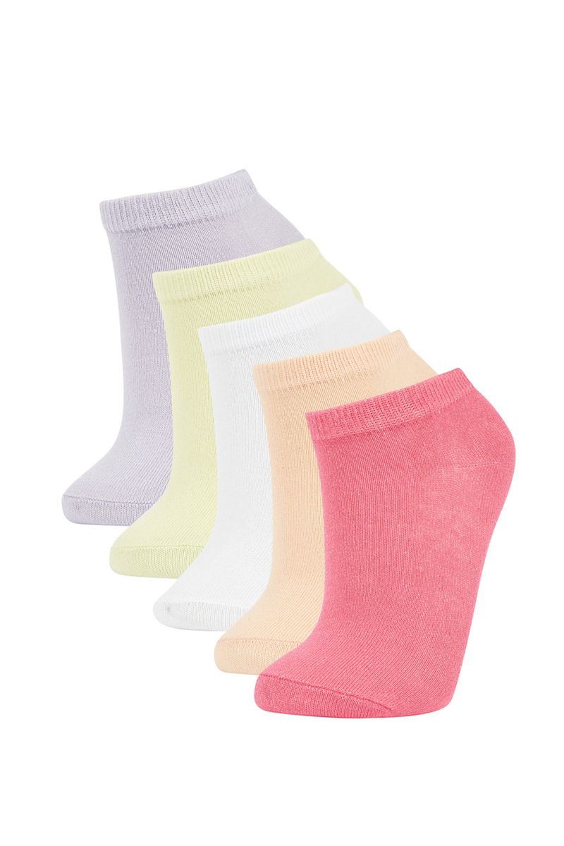 5 Piece Set Girl Low Cut Socks -Karma