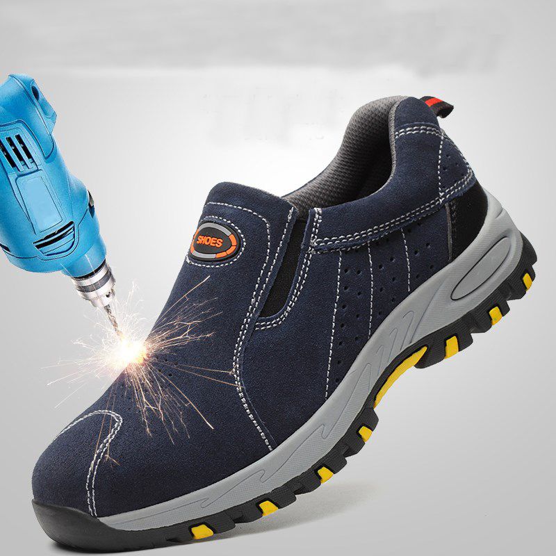 Men's Outdoor Steel Toe Work Boots Shoes Safety Shoes