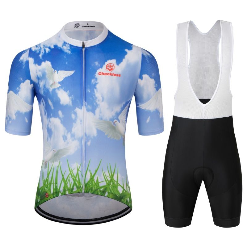 Summer Quick-drying And Breathable Public Car Short-sleeved Cycling Jersey