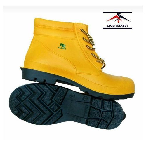 Steel Toe Short Rainboot-yellow