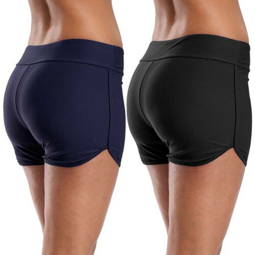 Women 5XL High Waist Bikini Bottoms Swimming  Quick Dry Trunks Fashion  Ladies