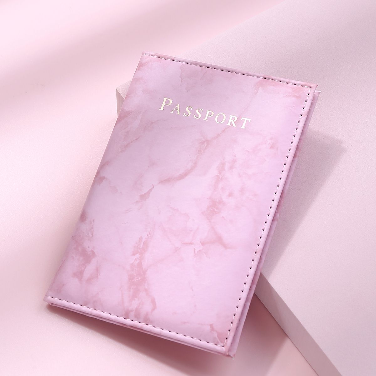 Women Cute Leather Passport  Cover Air Tickets For Cards Travel Passport Holder Wallet Case