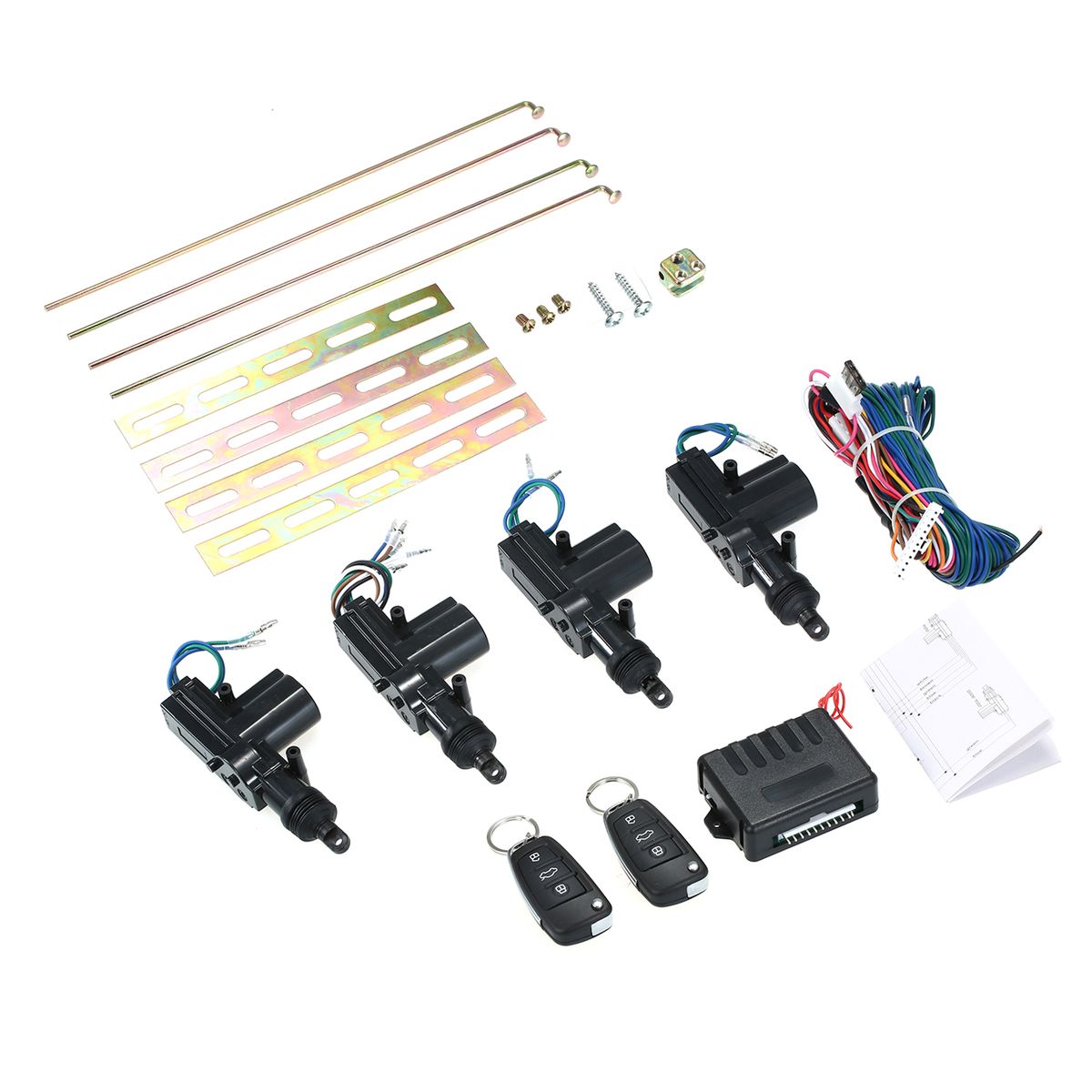 12V Universal Car Remote Central Kit Locking Keyless Entry