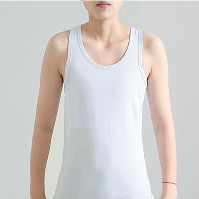 Chest Binder Vest Enhanced Bandage Inside For Trans Les Tomboy Breast Flattens Cotton Undershirt