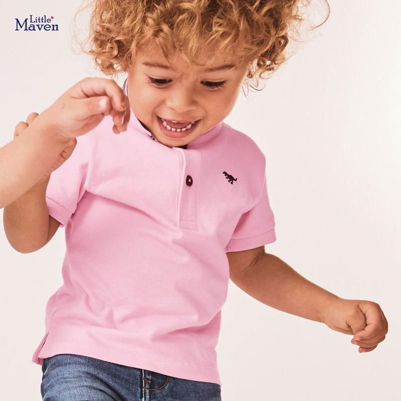 Processing Custom Children's Polo Shirt European And American Style Summer New Children's
