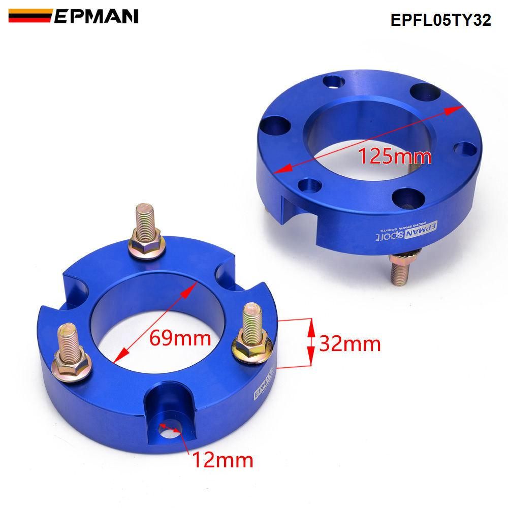 Front Suspension Lift Up Kits For Toyota Hilux VIGO Coil Spacers  Shocks Absorber Spring Raise 32mm EPFL05TY32