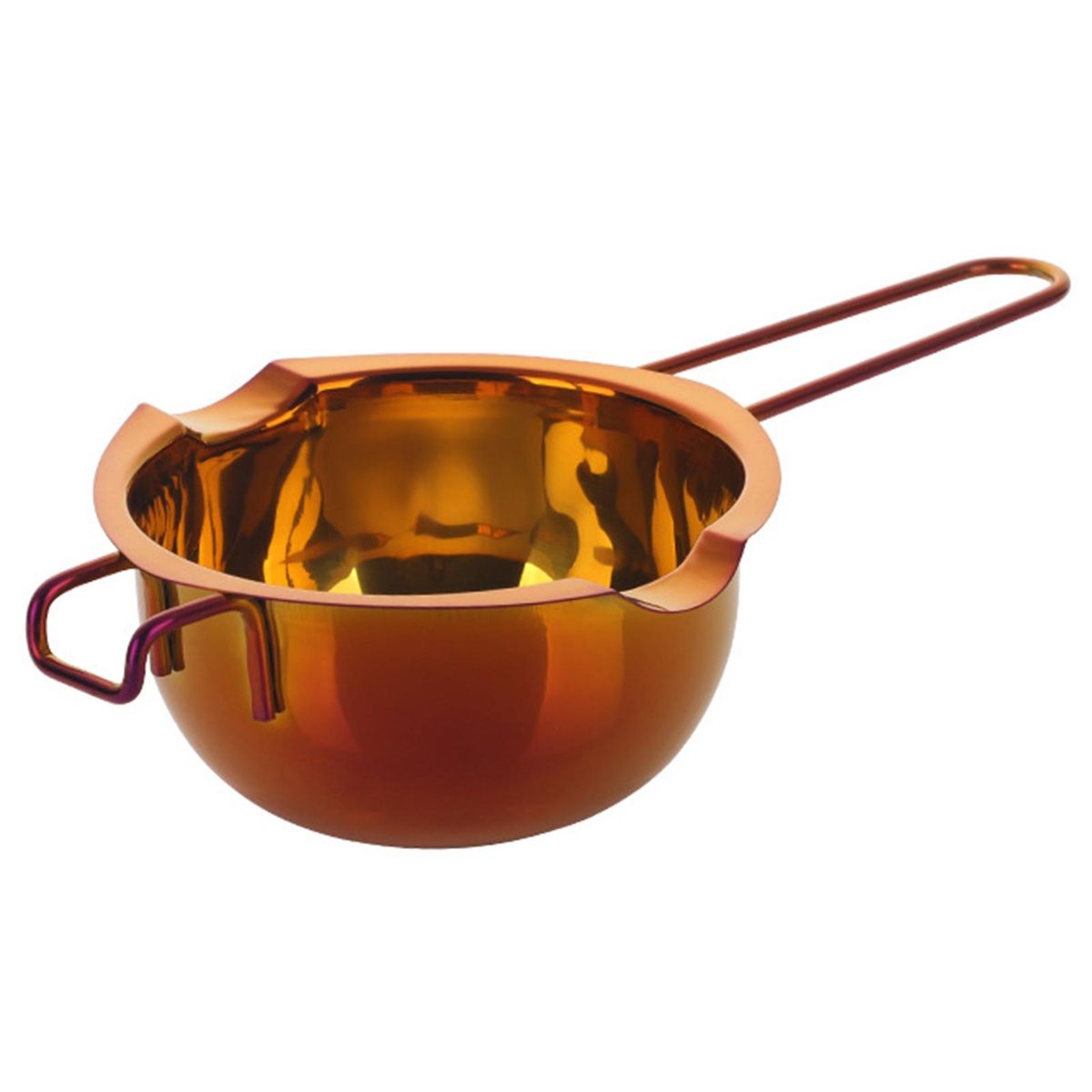 Melting Pot Non-stick Candy Milk Chocolate Pot Red